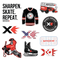 Balíček nálepek Sparx