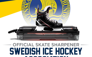 Sparx Hockey Named Official Skate Sharpener of the Swedish Ice Hockey Association