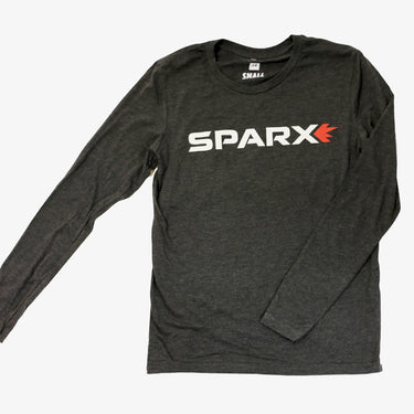 Långärmad herrmodell med Sparx logotyp